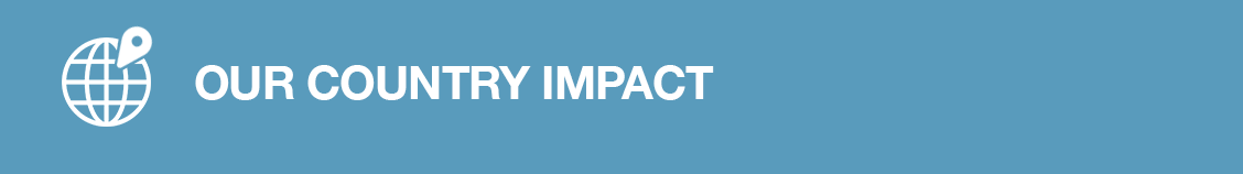 OUR COUNTRY IMPACT